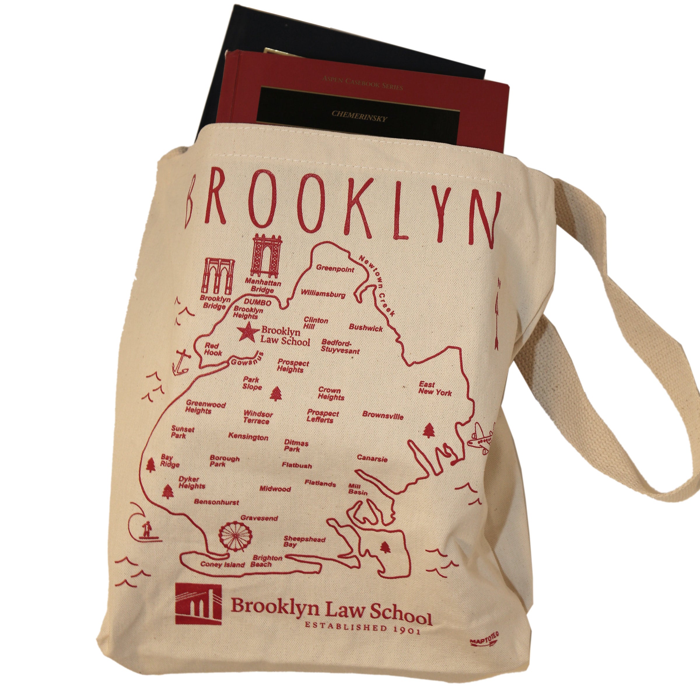 BROOKLYN Tote Bag # BLS 1441 | Brooklyn Law School